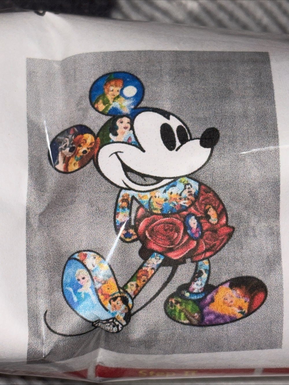 Mickey Mouse Floral Collage Diamond Art